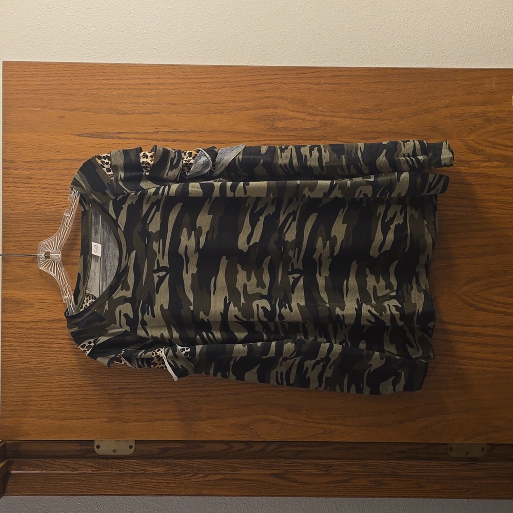 Large camo top